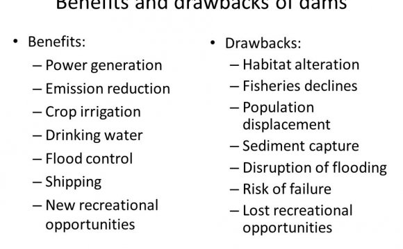 Benefits and drawbacks of dams