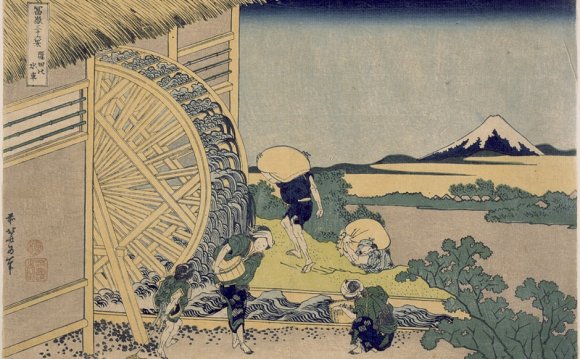 Japanese woodblock print of