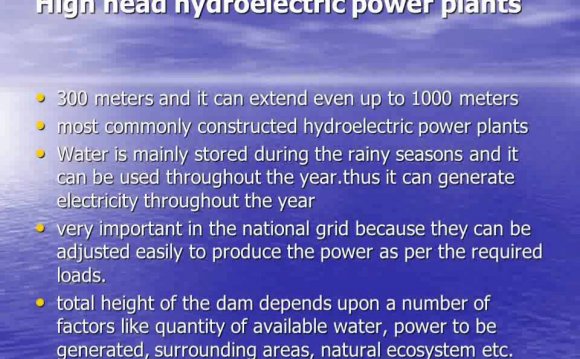 Ppt on hydro power plant