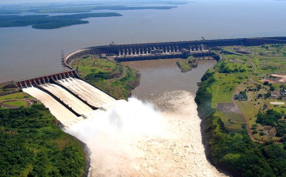 Itaipu hydroelectric power plant