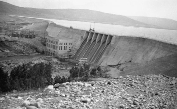 First hydroelectric dam