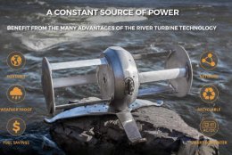 Idénergie Portable River Turbine