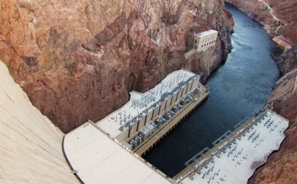 Hoover Dam hydroelectric power plant