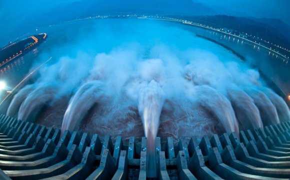 Chinese hydroelectric dam