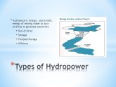Hydroelectric energy uses